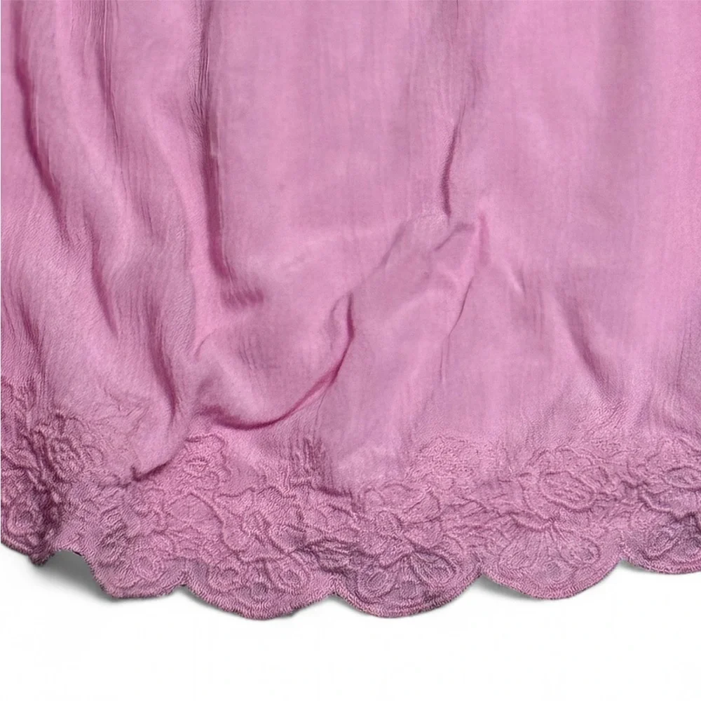 Justice Pink Ruffle Sleeve Blouse